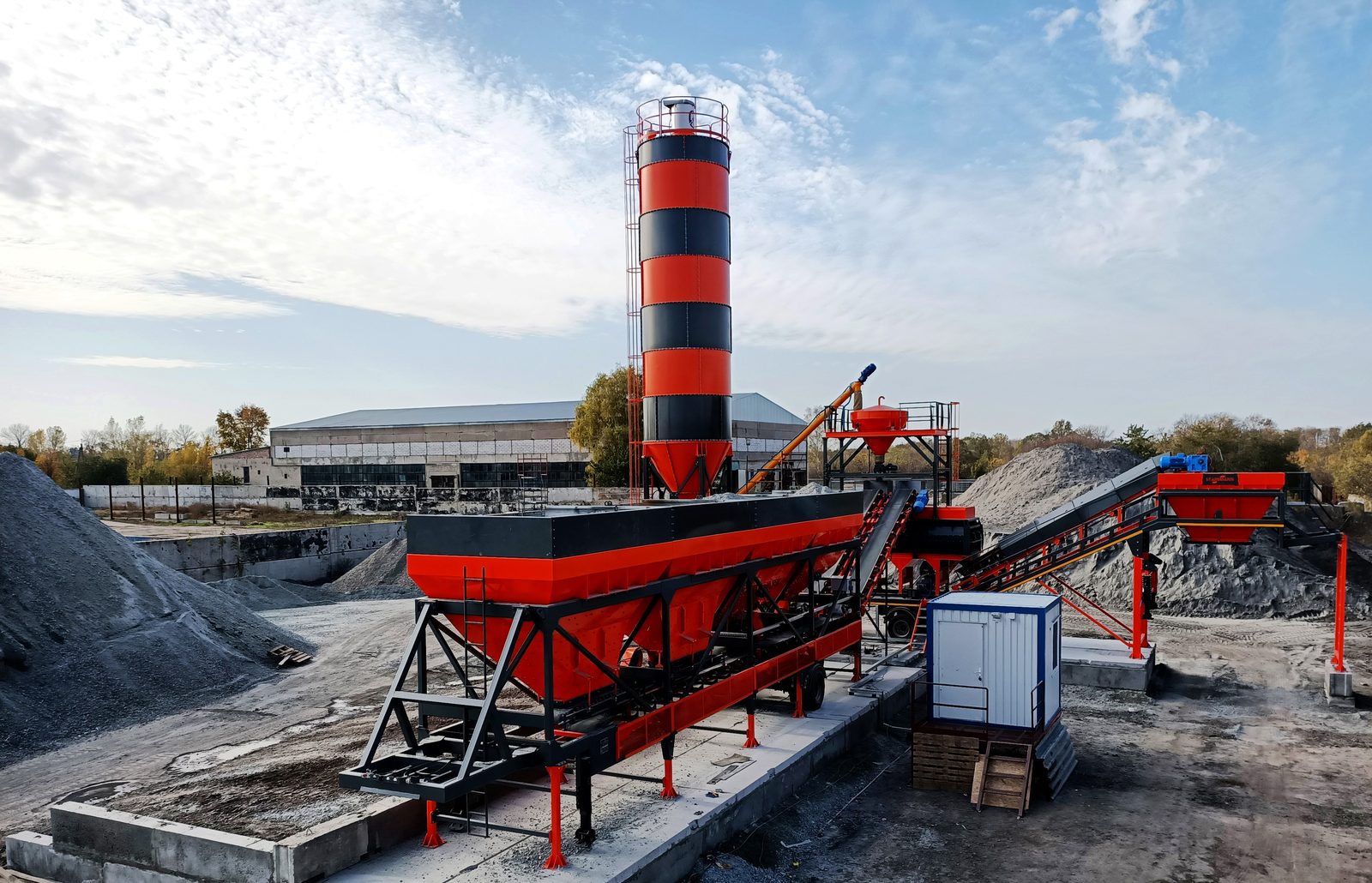 Mobile Coldmix Plant